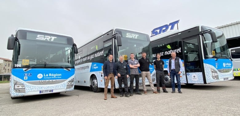 Cars au gaz sur la ligne L11 – Saint-Étienne – Montbrison